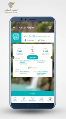 omanair android App screenshot 3