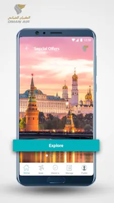 omanair android App screenshot 4